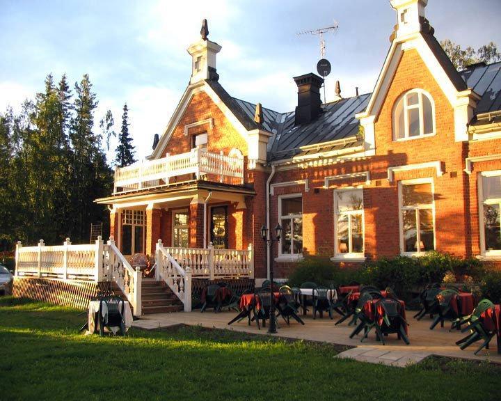 Bjoerkuddens Hotell & Restaurang Sandoverken Bagian luar foto